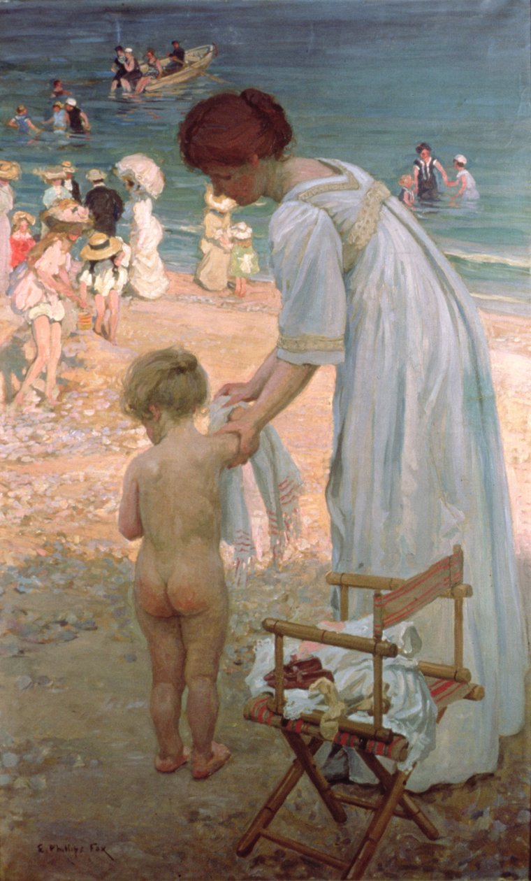 Die Badezeit von Emmanuel Phillips Fox