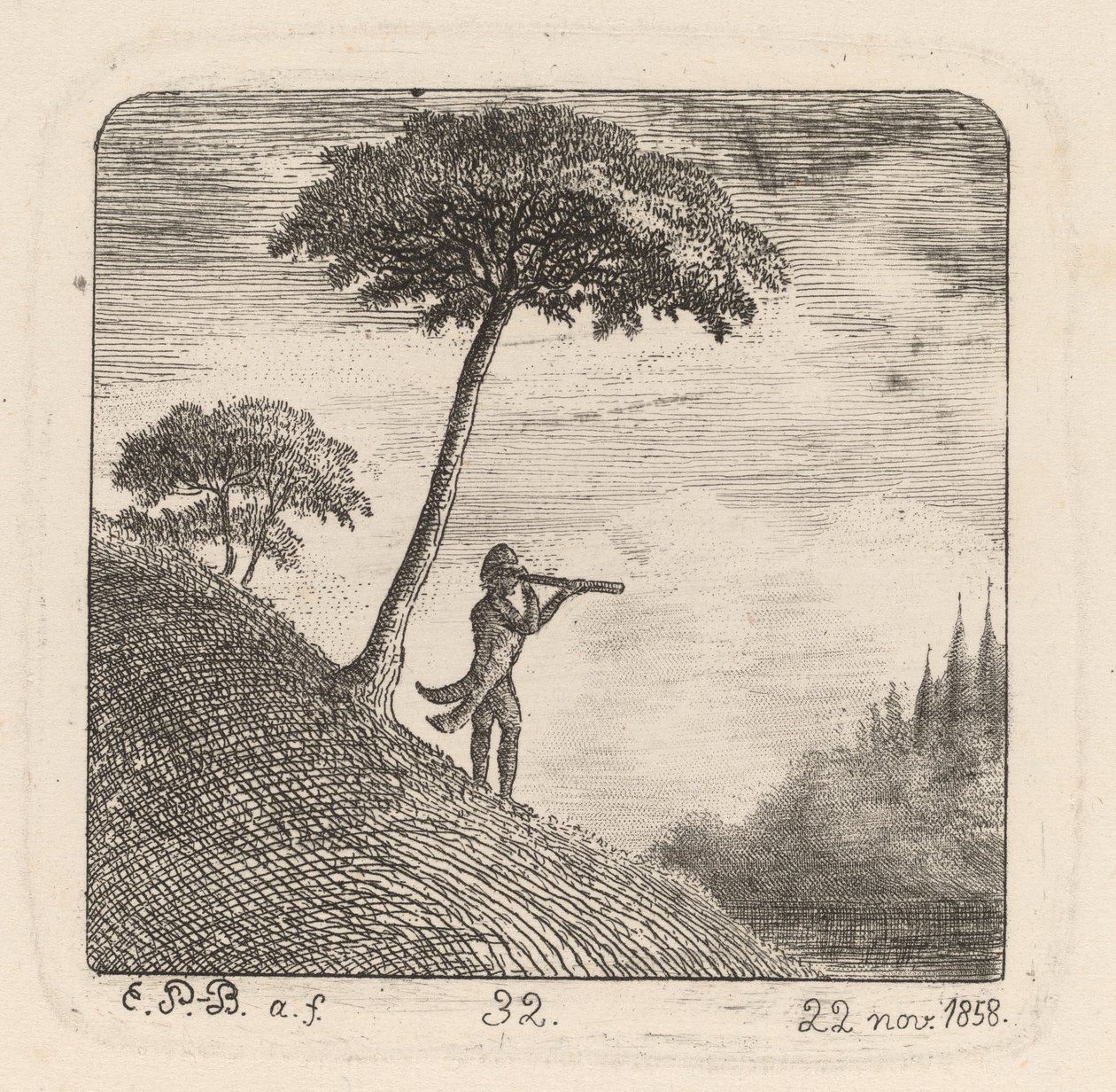 Der Tourist von Emmanuel Phélippes Beaulieu