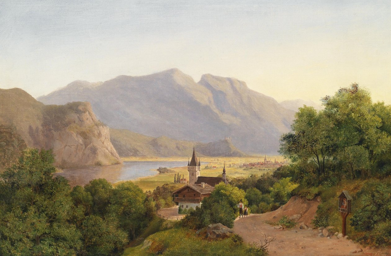 Blick auf Bozen von Emmy Meyer