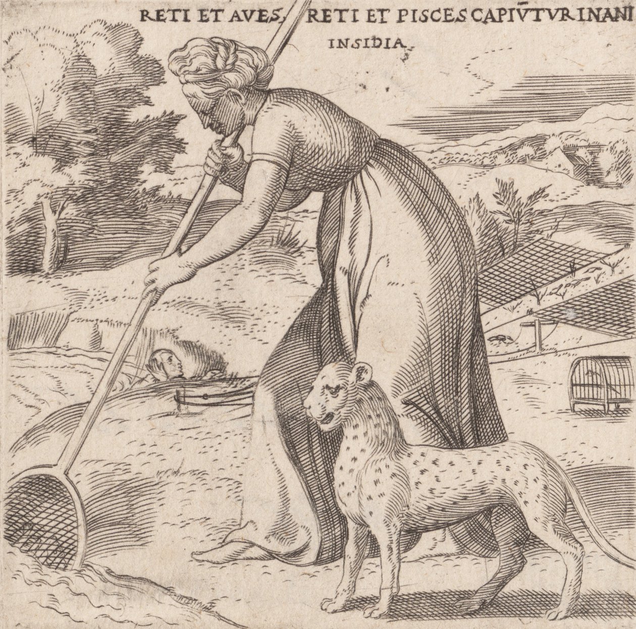 Falle, ca. 1545-50 von Enea Vico