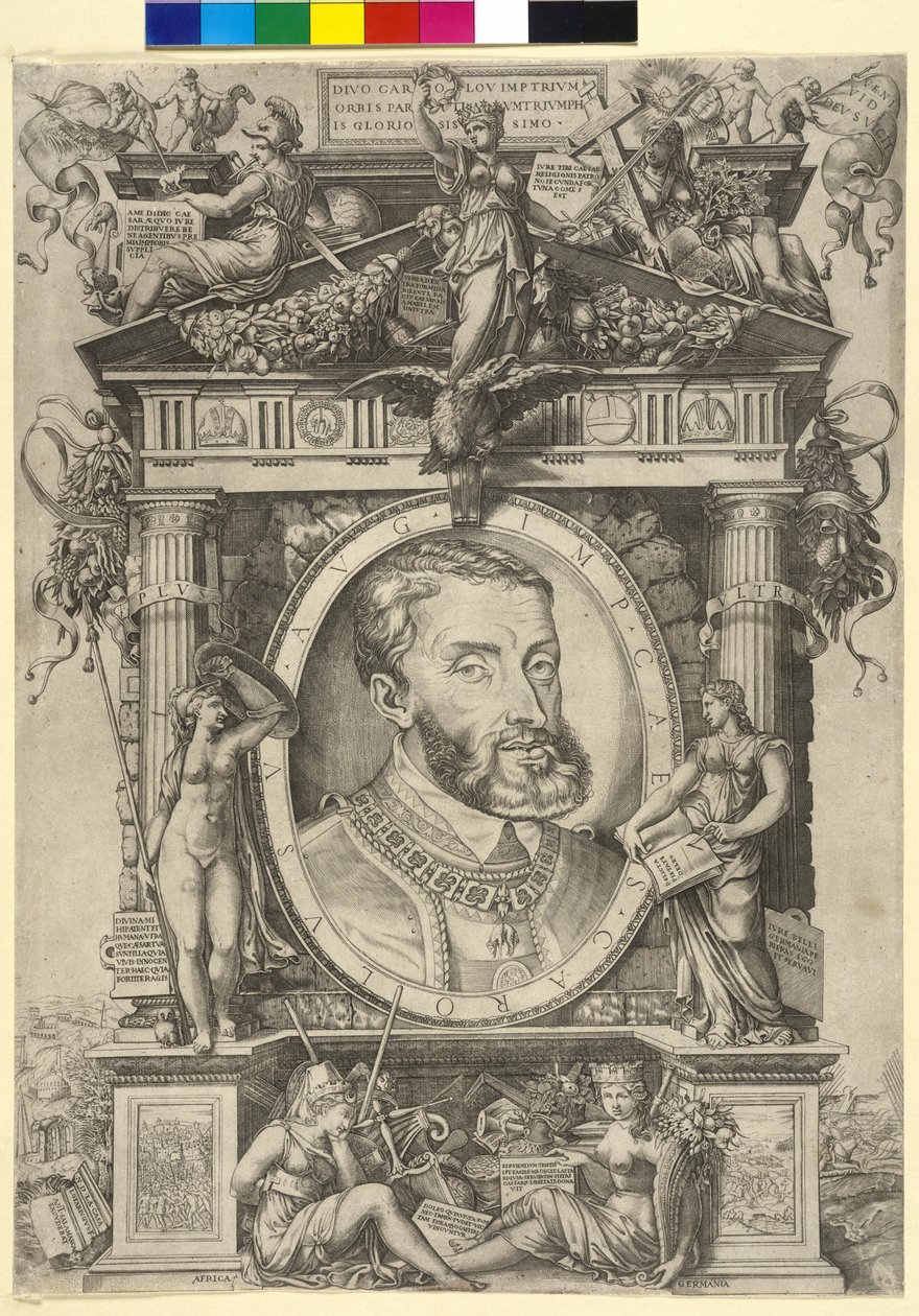 Heiliger Römischer Kaiser Karl V. von Enea Vico