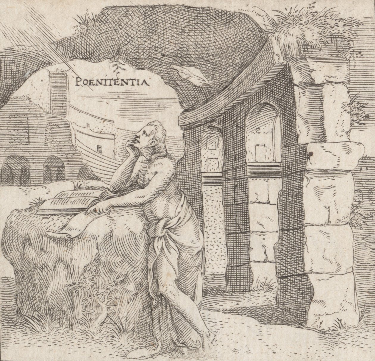 Buße von Enea Vico