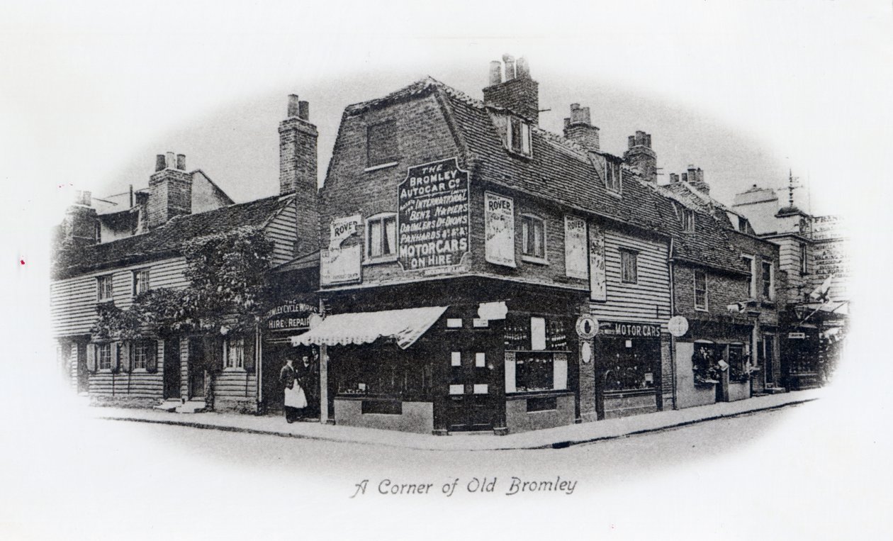 Eine Ecke von Old Bromley von English Photographer
