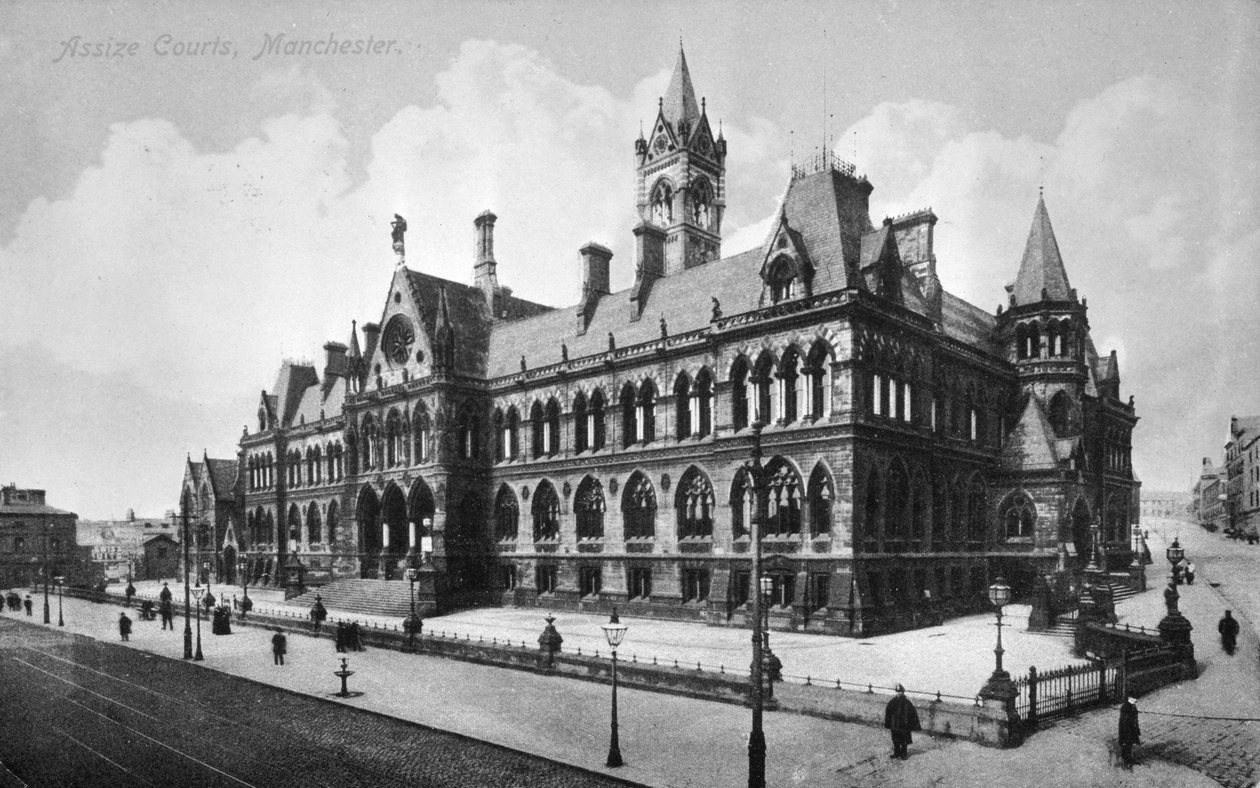 Assize Courts, Manchester, ca. 1910 von English Photographer