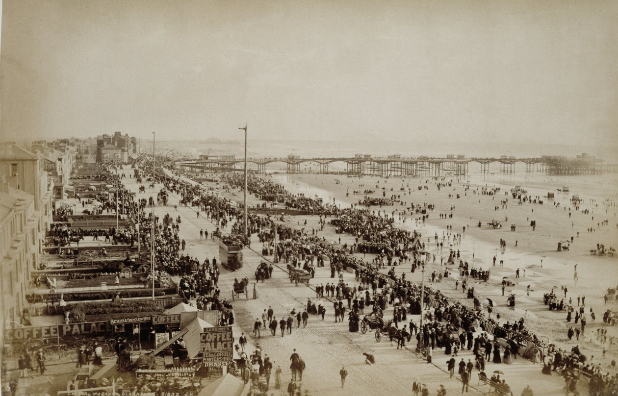 Strand von Blackpool von English Photographer