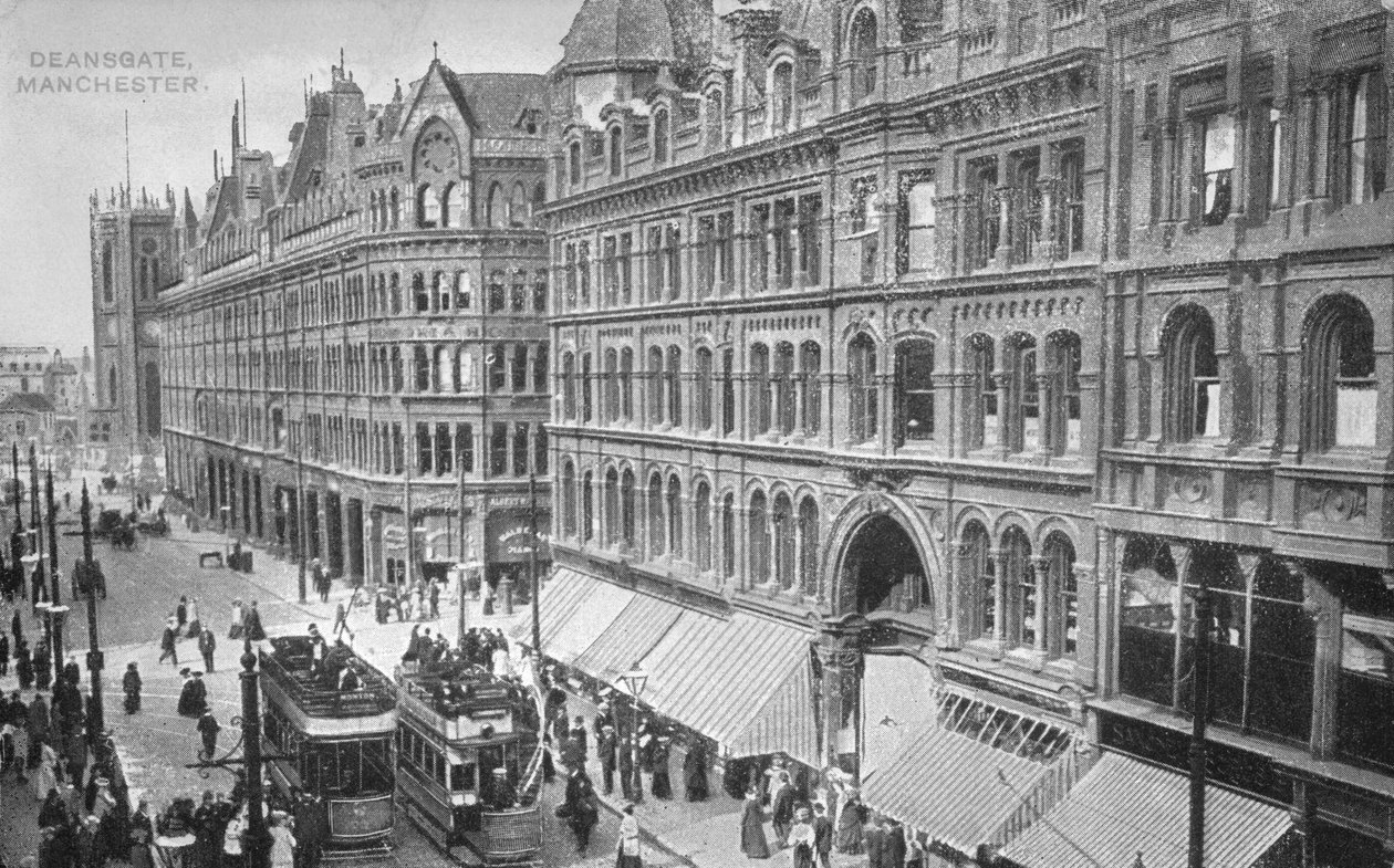 Deansgate, Manchester, ca. 1910 von English Photographer