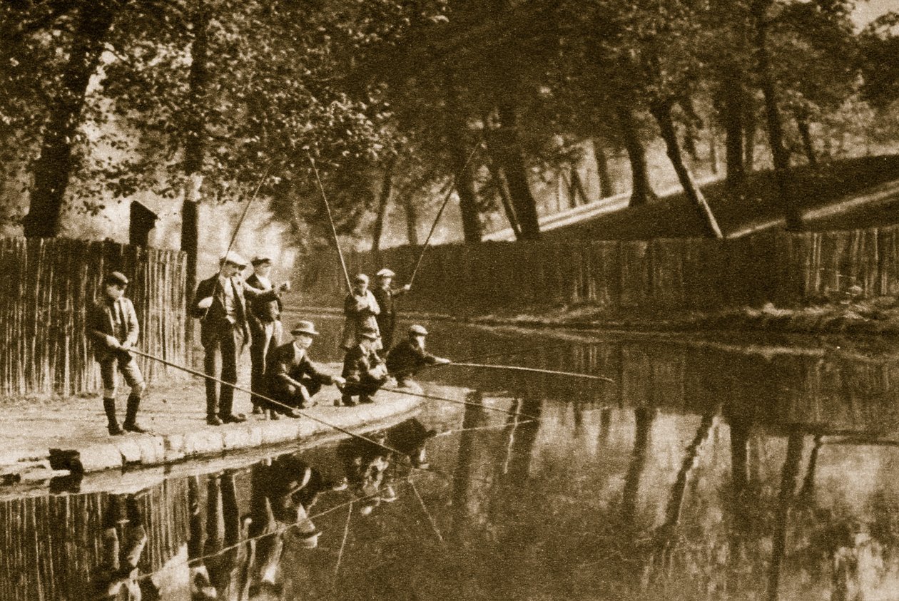 Angeln am Regents Canal von English Photographer