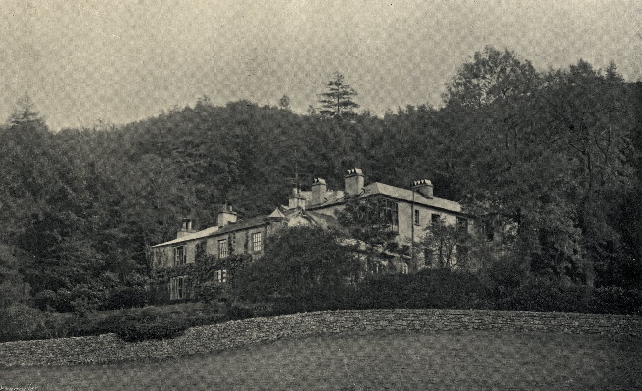 John Ruskins (1819-1900) Zuhause in Brantwood von English Photographer