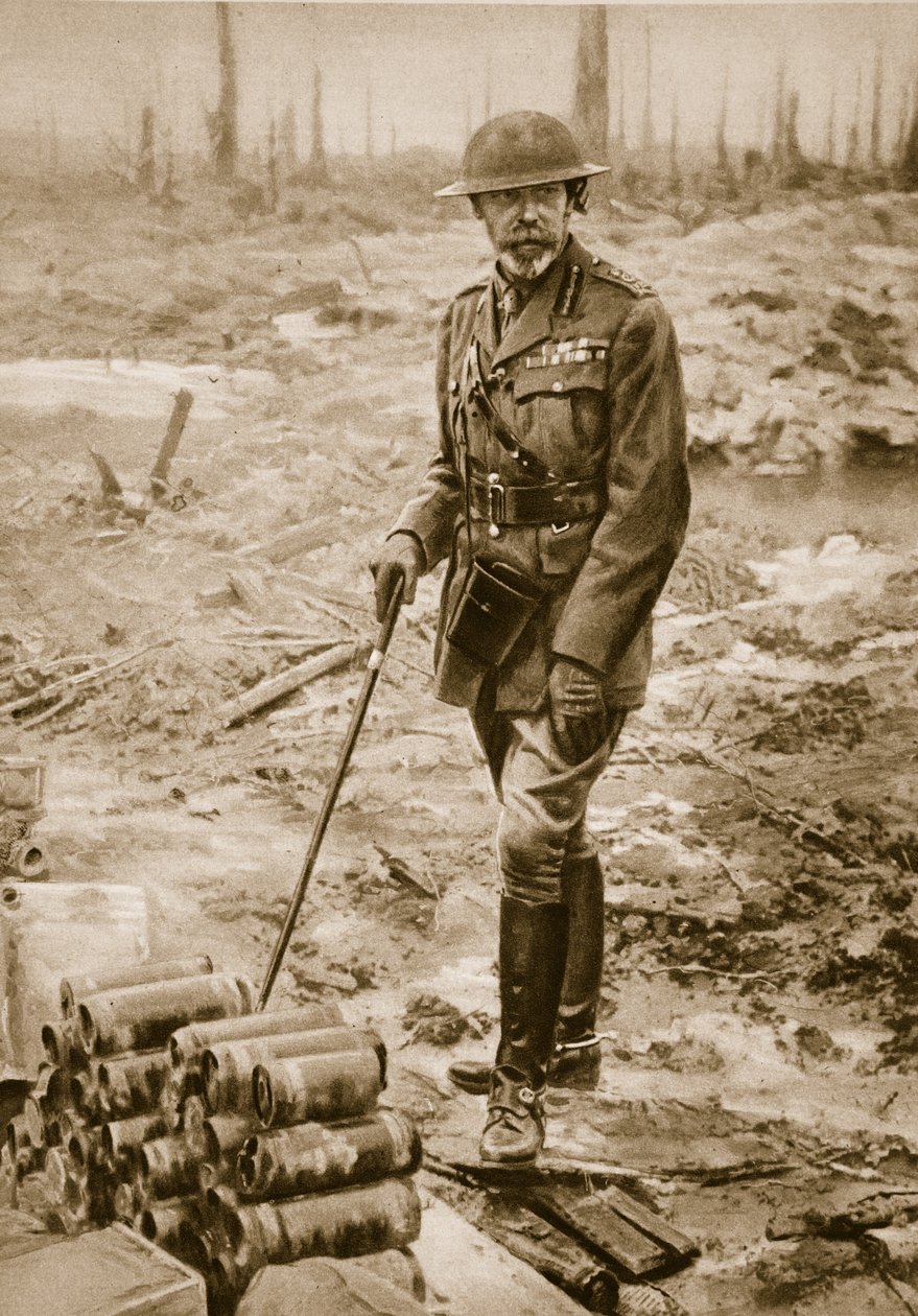 König George V. in Flandern von English Photographer