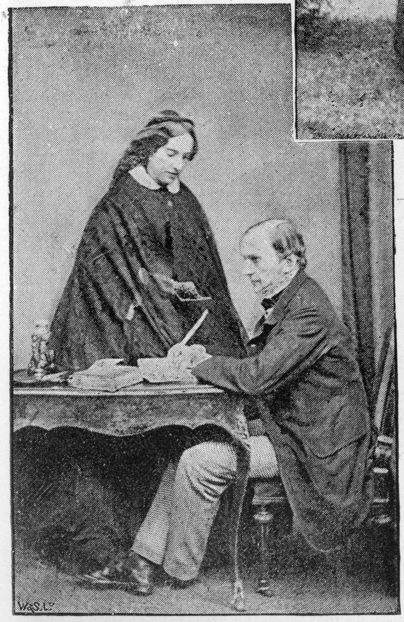 Herr und Frau Gladstone, ca. 1840 von English Photographer