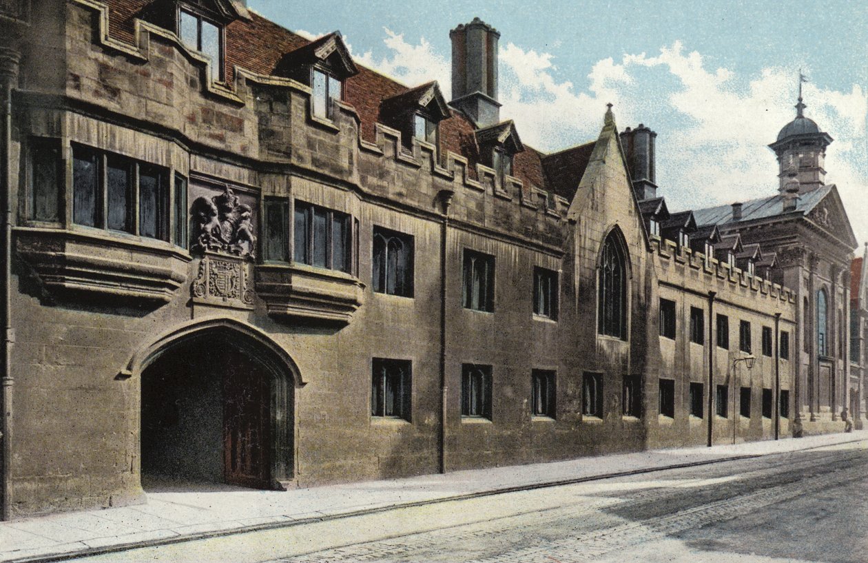 Pembroke College, Alte Gebäude von English Photographer