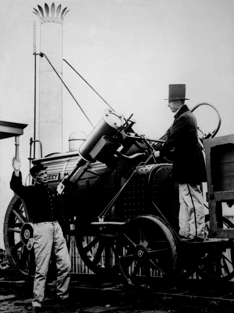 Replik von Stephensons Rocket von English Photographer
