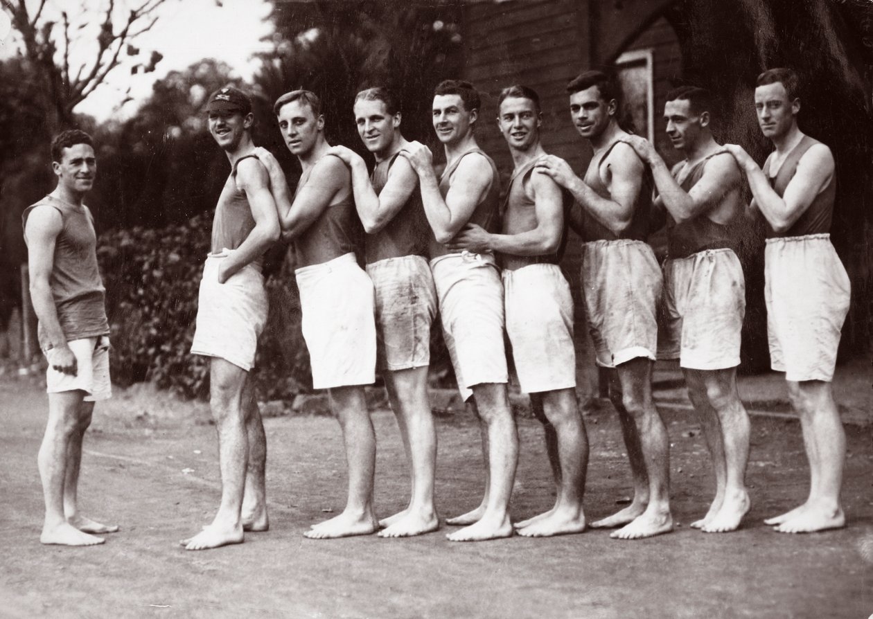 Mannschaftsporträt von English Photographer