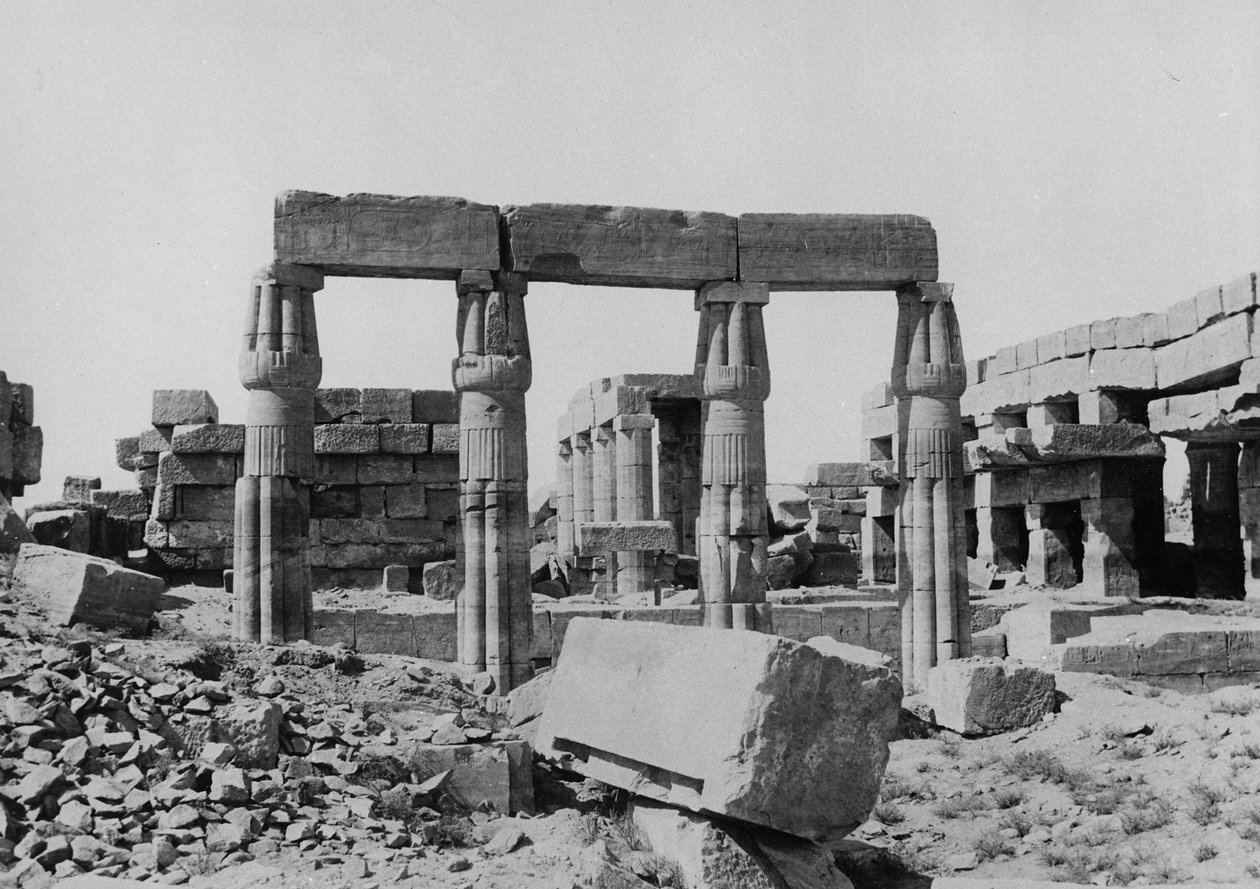 Der Große Tempel von Ammon von English Photographer