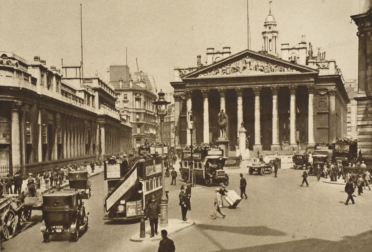 Der belebteste Teil der Square Mile von English Photographer