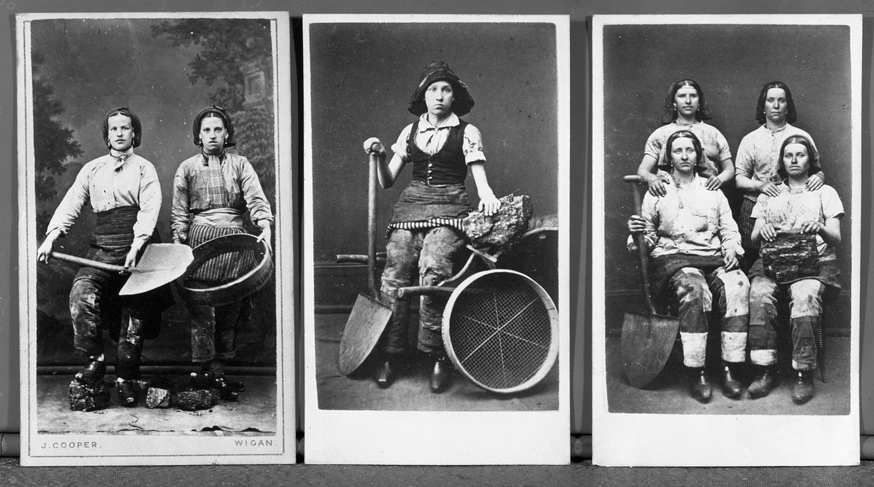 Wigan Grubenmädchen von English Photographer