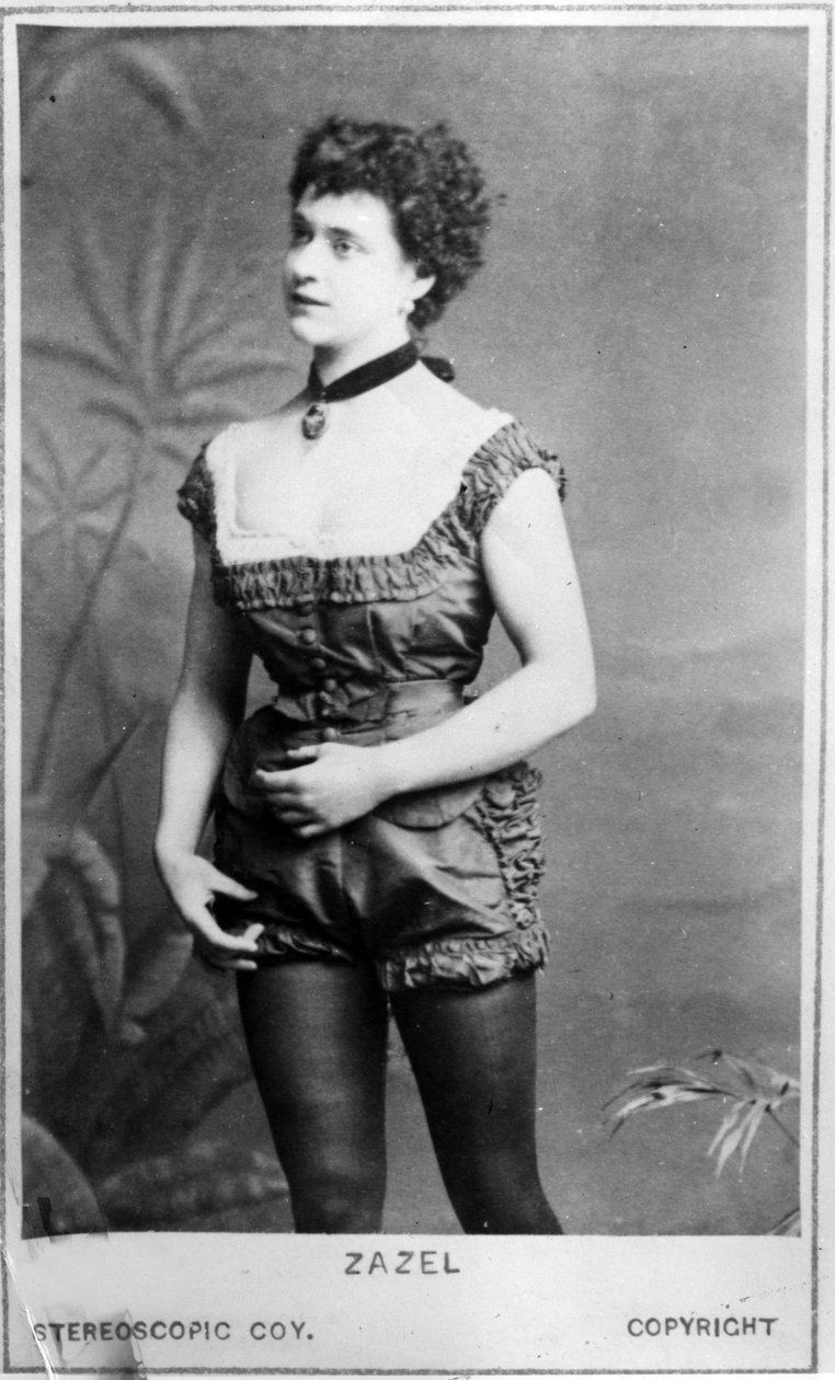 Zazel, ca. 1877 von English Photographer