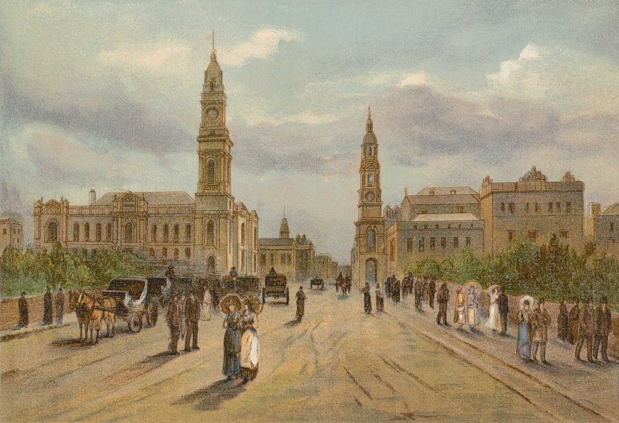 Adelaide, Hauptstadt von Südaustralien von English School