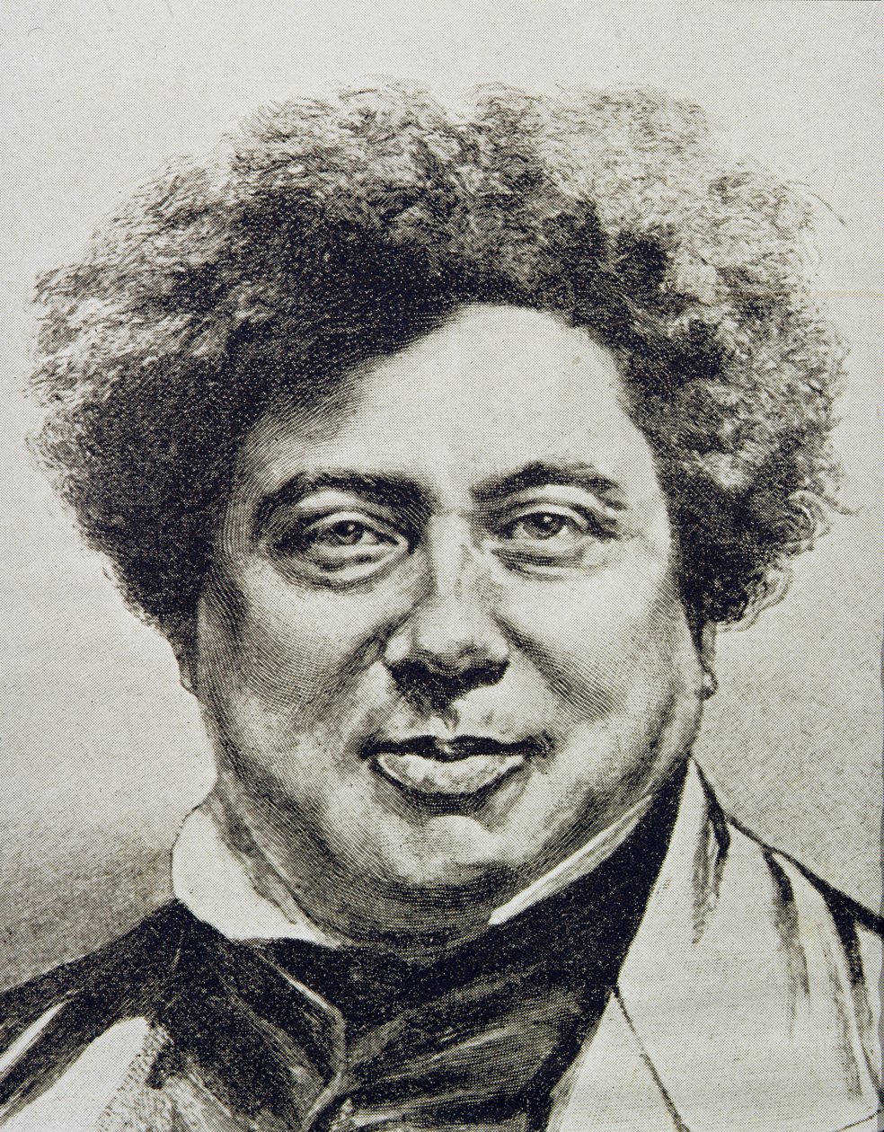 Alexandre Dumas Père (1802-70) von English School