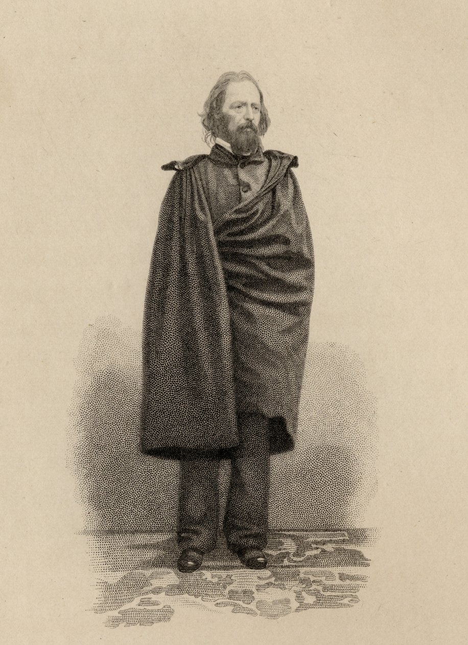 Alfred Lord Tennyson (1809-92) von English School