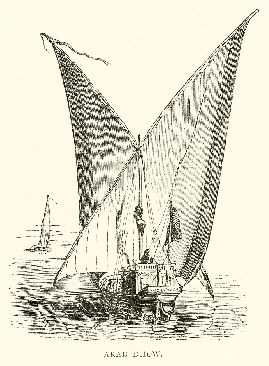 Arabische Dhow von English School