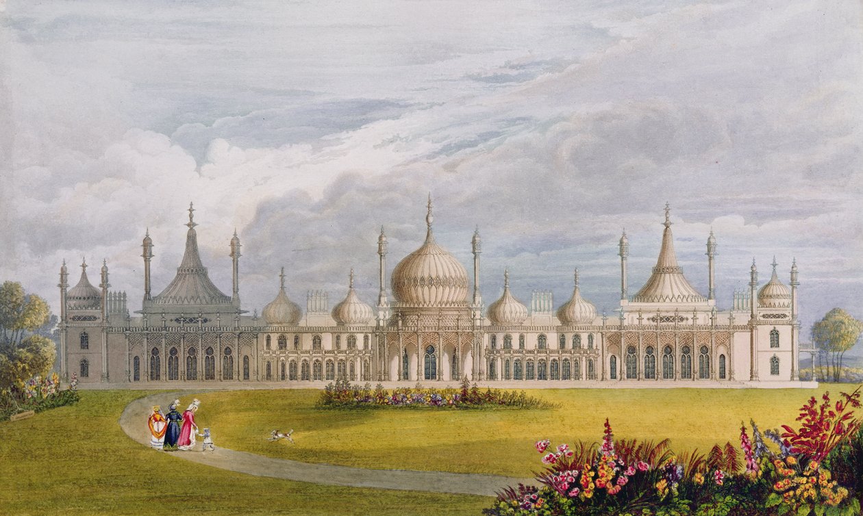 Brighton Royal Pavilion, 19. Jahrhundert von English School
