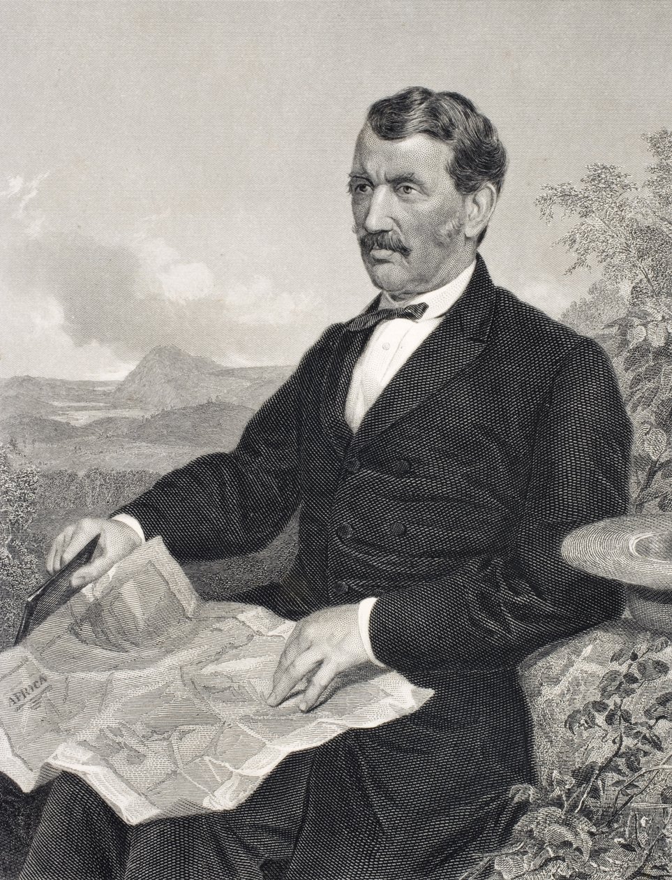 David Livingstone (1813-73) von English School