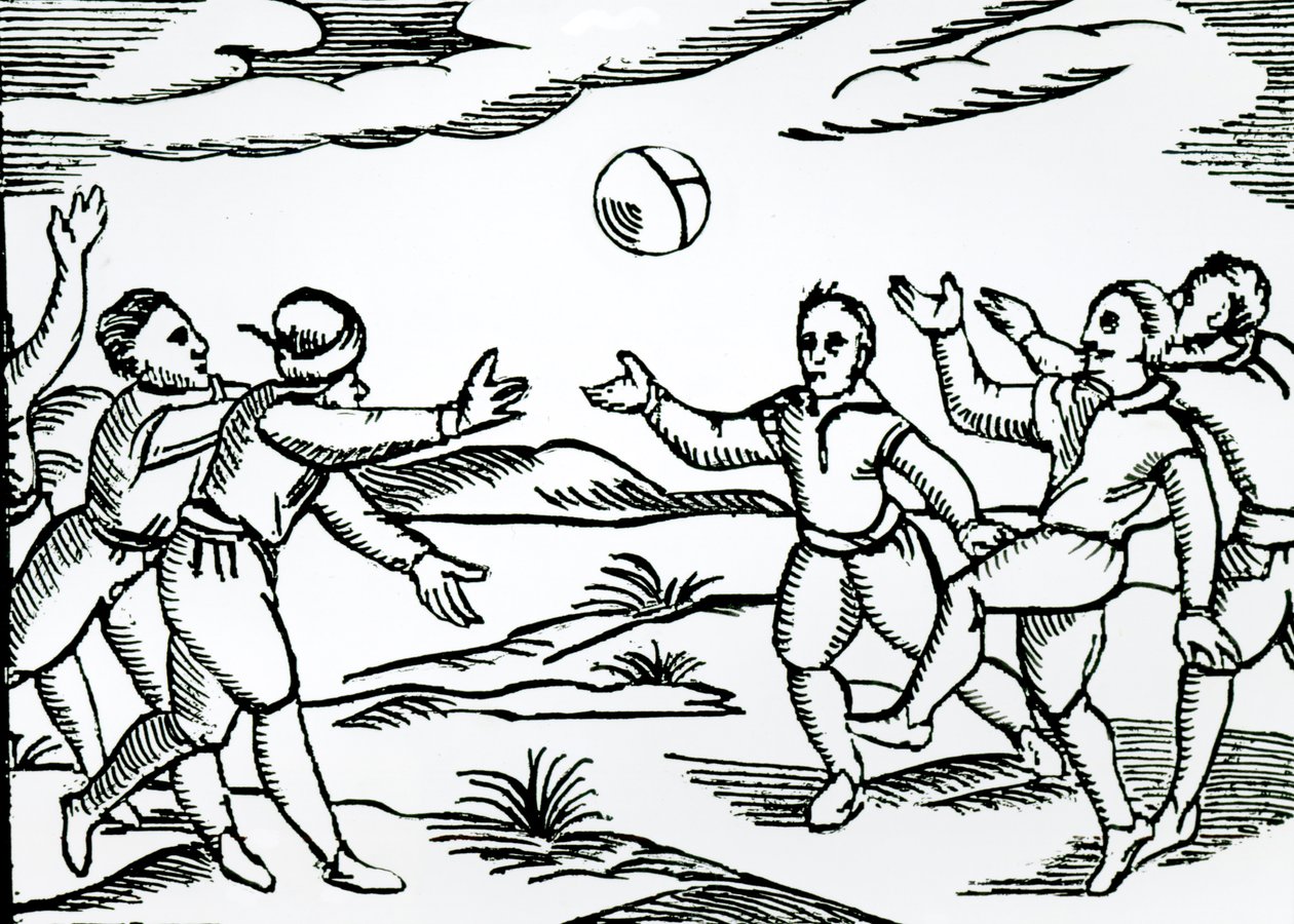 Elisabethanischer Fußball von English School