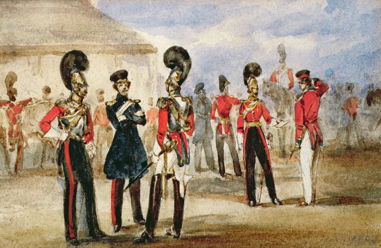 First Life Guards, 1835 von English School