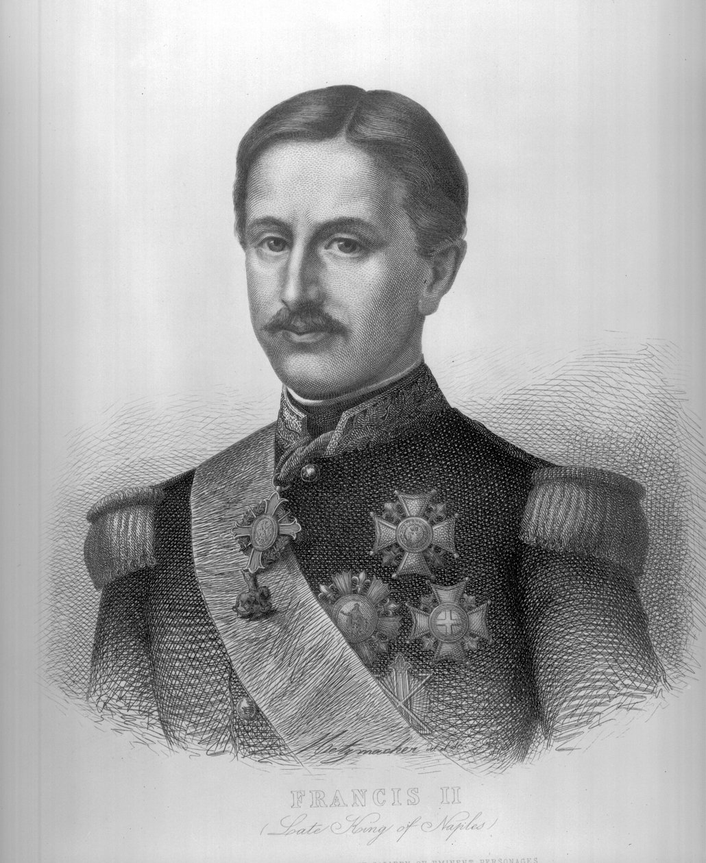 Franz II. von den Beiden Sizilien, aus 