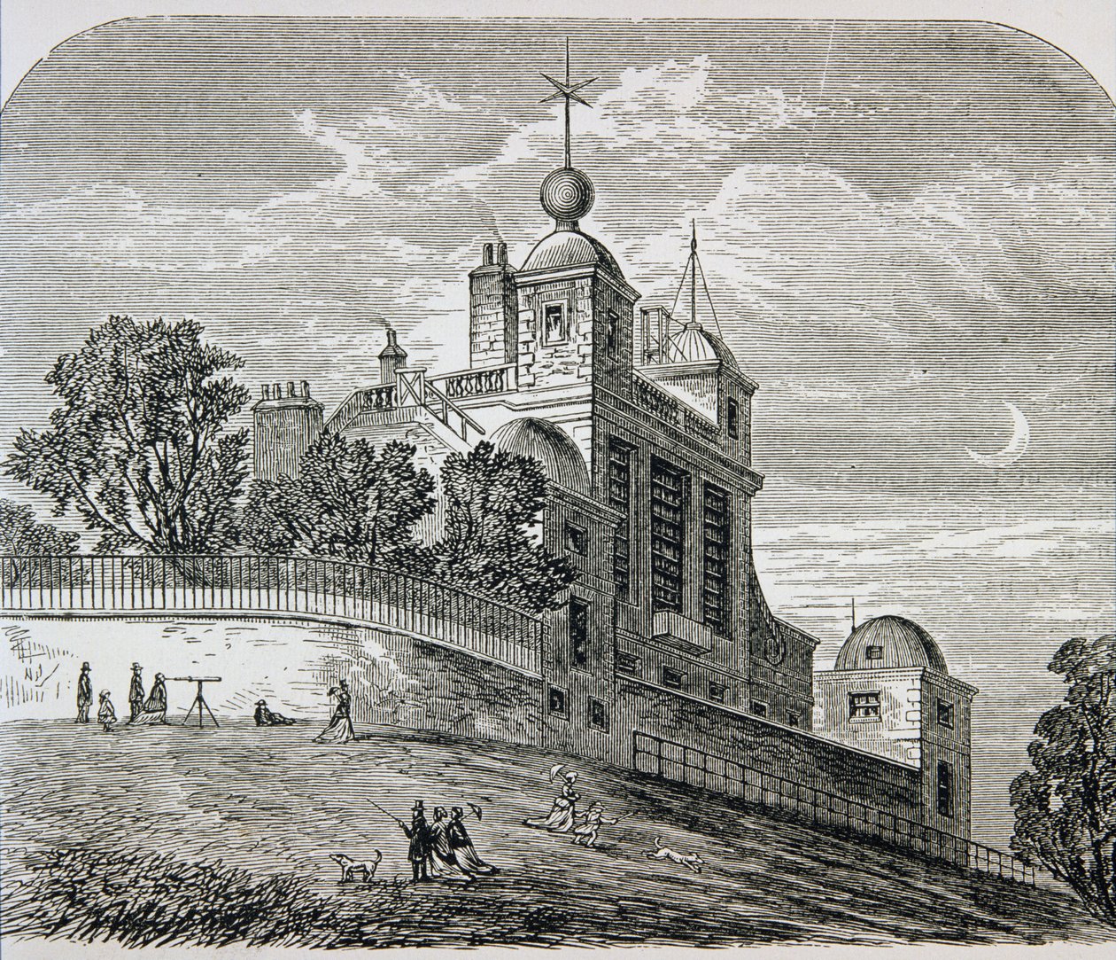 Greenwich-Observatorium, England, aus 