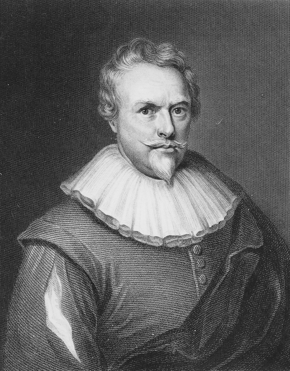 John Taylor, graviert von Edward Scriven von English School