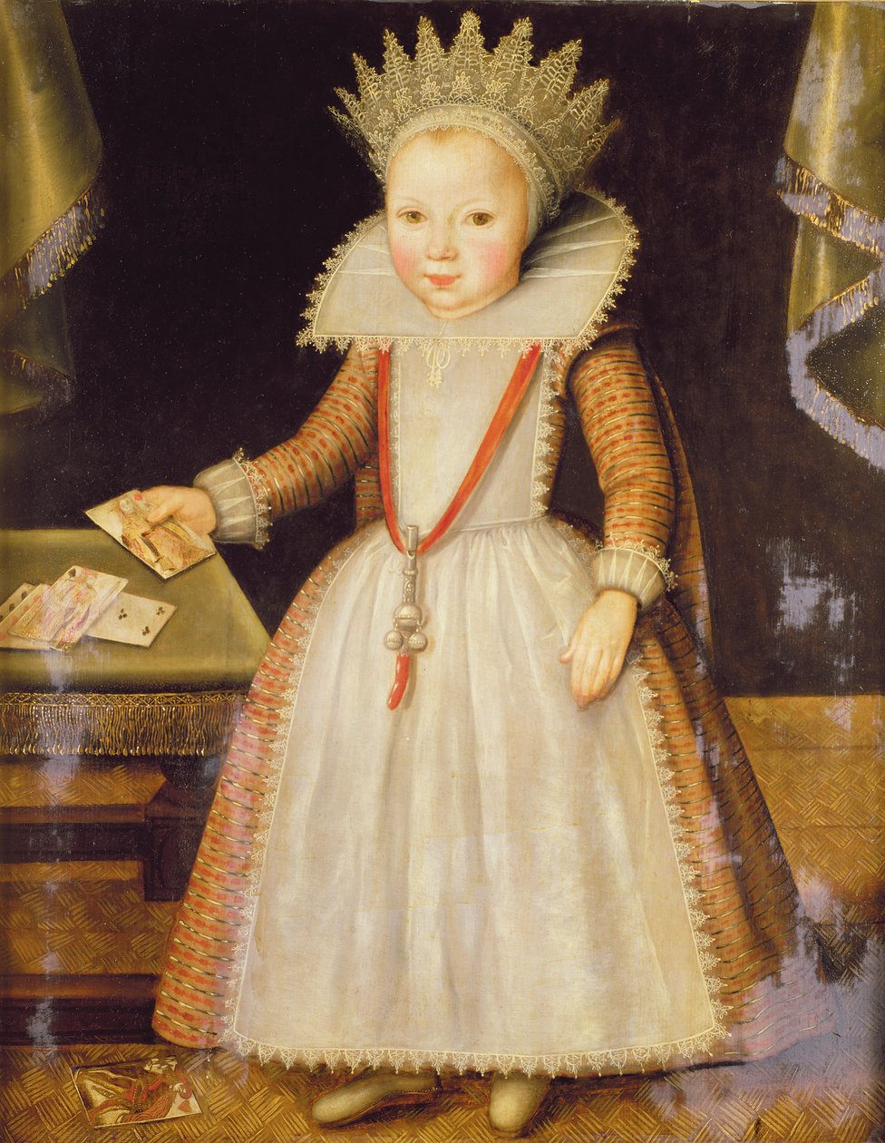 Lady Diana Russell als Kind von English School