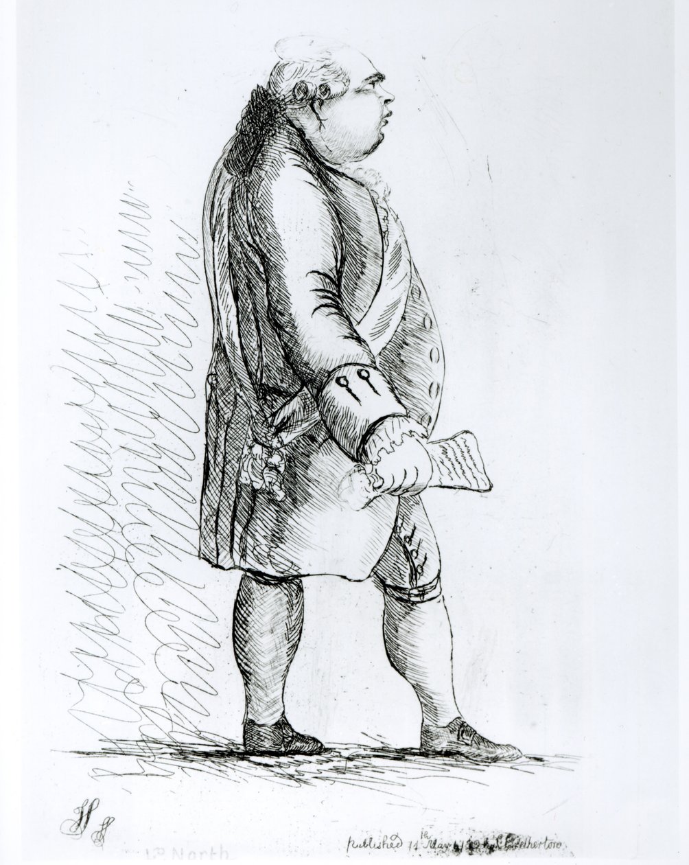 Lord North (1732-92) von English School