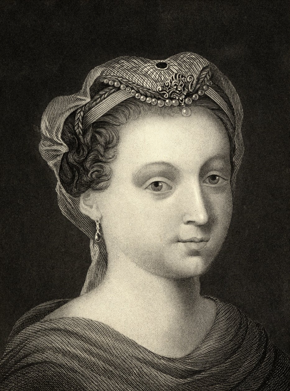 Maria Stuart (1542-87) von English School