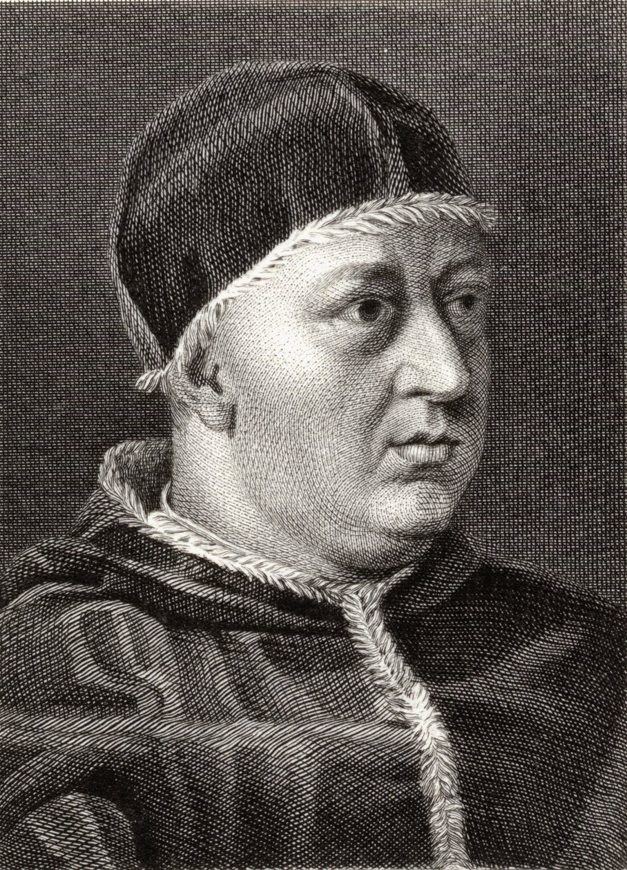 Papst Leo X (1475-1521) von English School