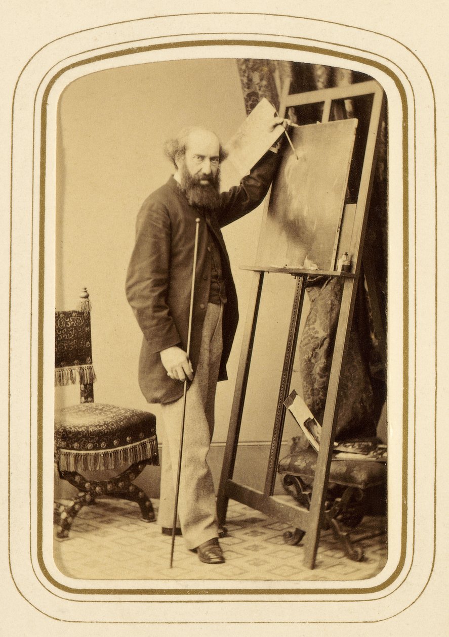 Porträt von Solomon Alexander Hart (1806-81) von English School