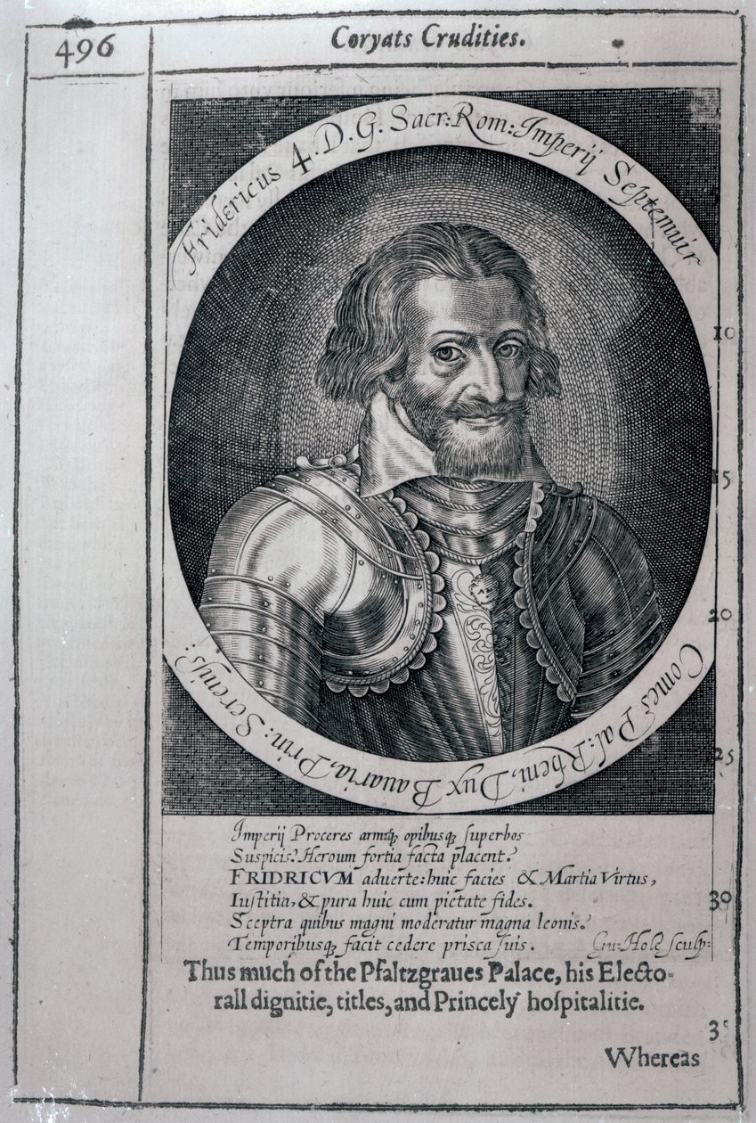 Porträt von Thomas Coryate (ca. 1577-1617) aus 