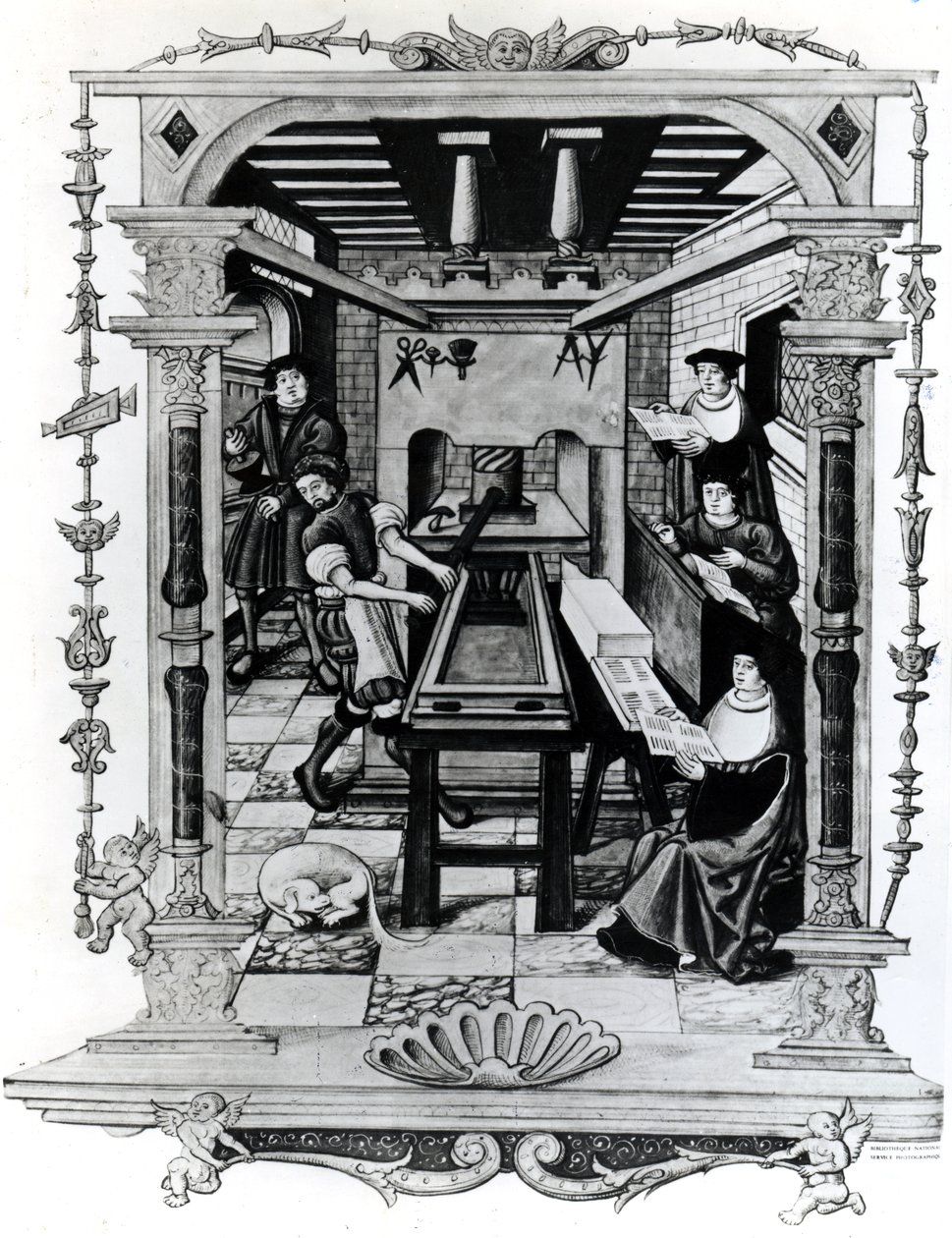 Druckwerkstatt von English School