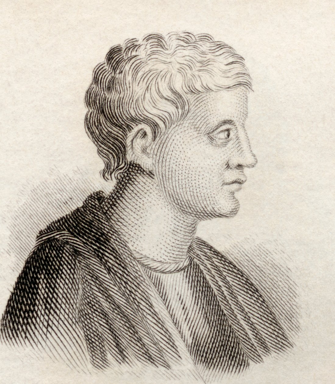 Quintus Horatius Flaccus, 1825 von English School