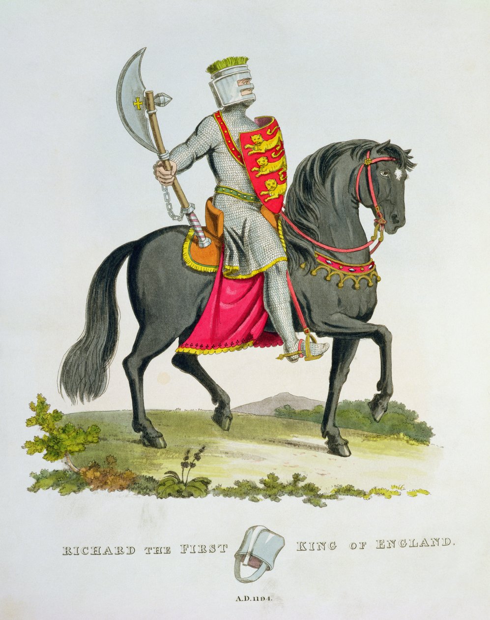 Richard I., König von England (1157-99), 1194, aus 