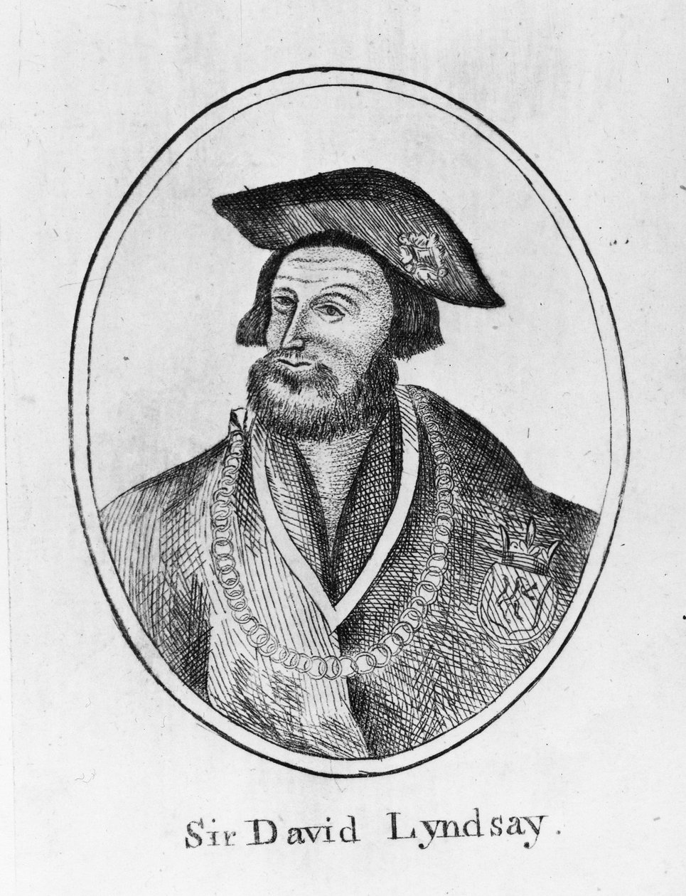 Sir David Lyndsay of the Mount, 1634 von English School