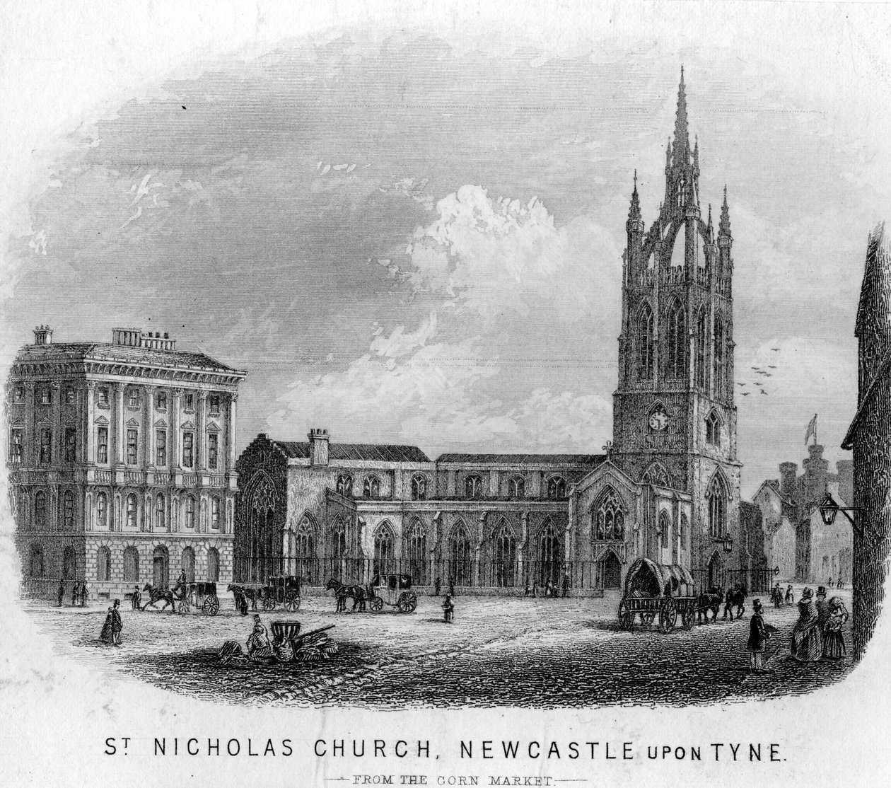 St. Nicholas Kirche, Newcastle-Upon-Tyne von English School