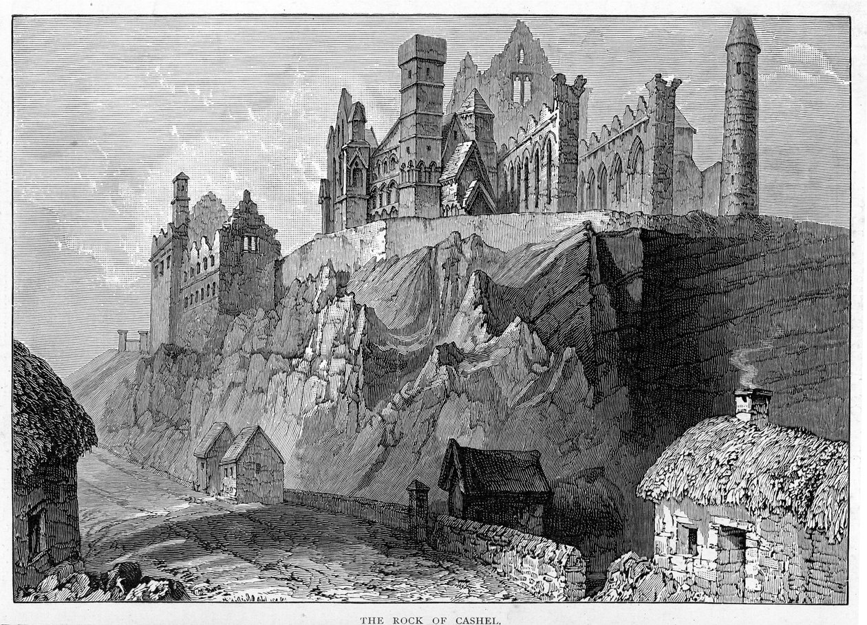 Der Felsen von Cashel von English School