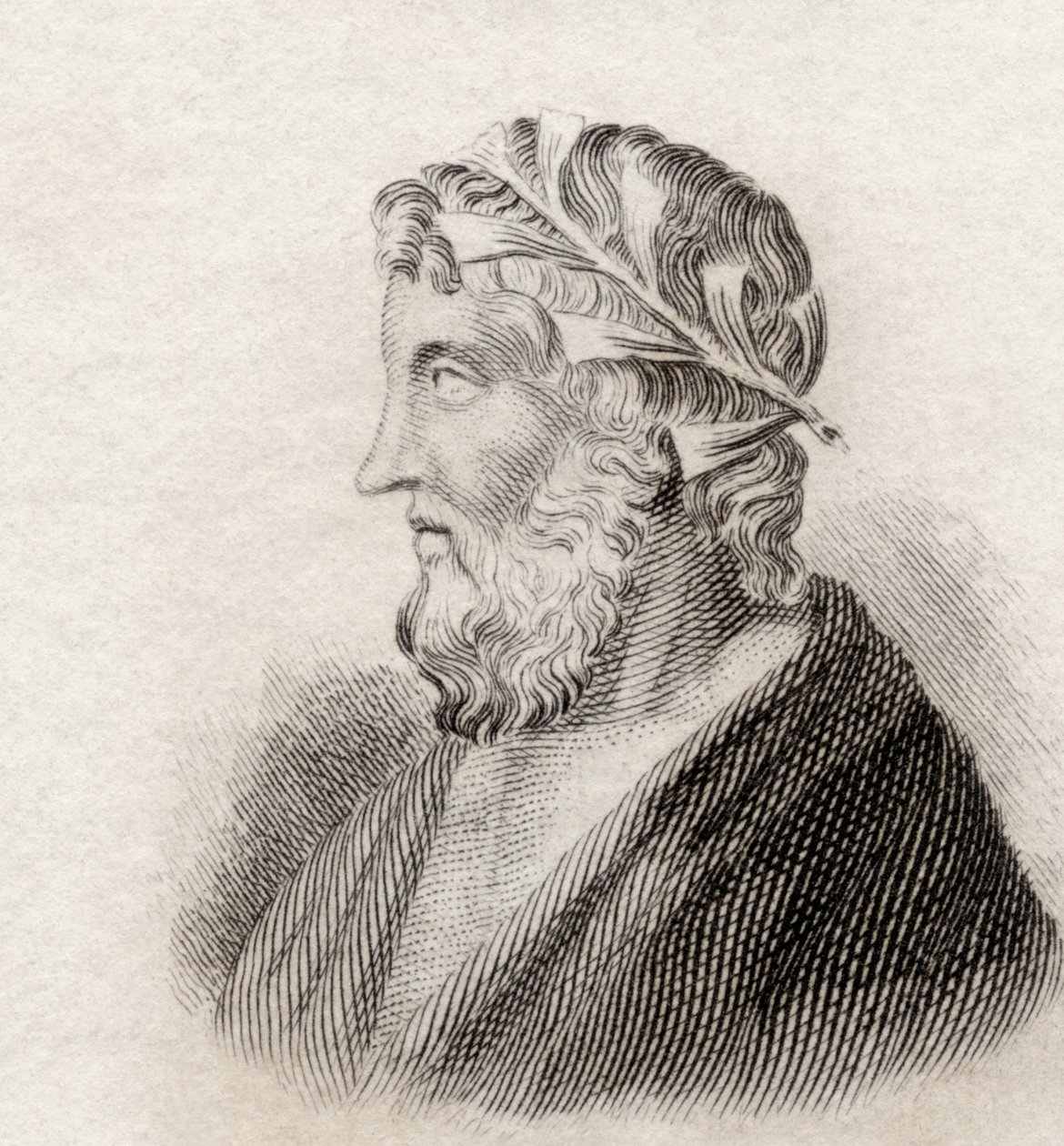 Theokrit, 1825 von English School