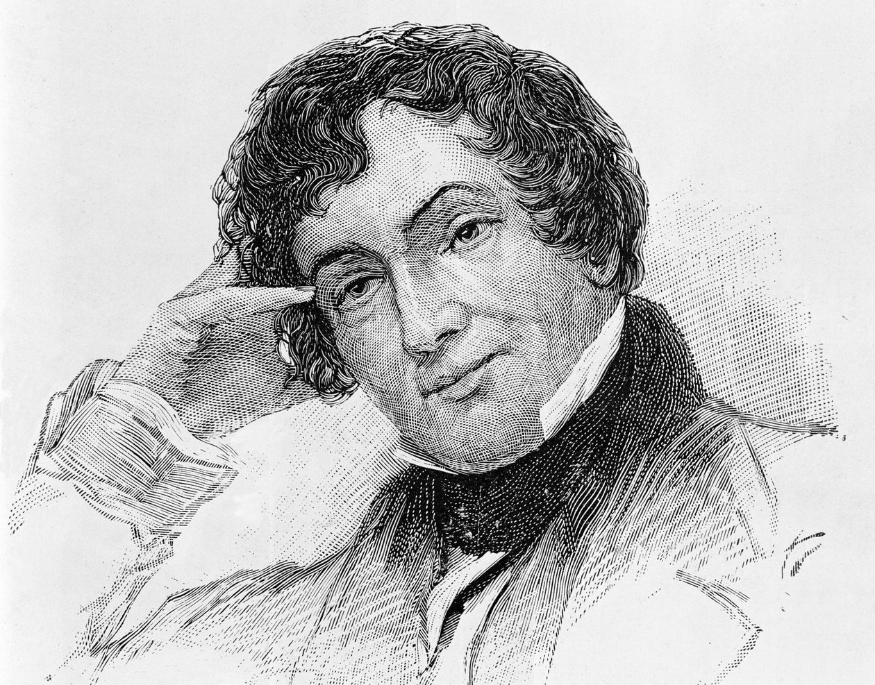 Washington Irving (1783-1859) von English School