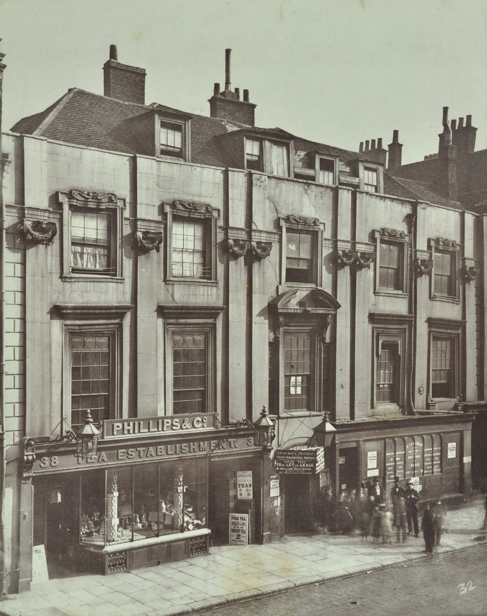 Shaftesbury House, London, 1879 von English Photographer