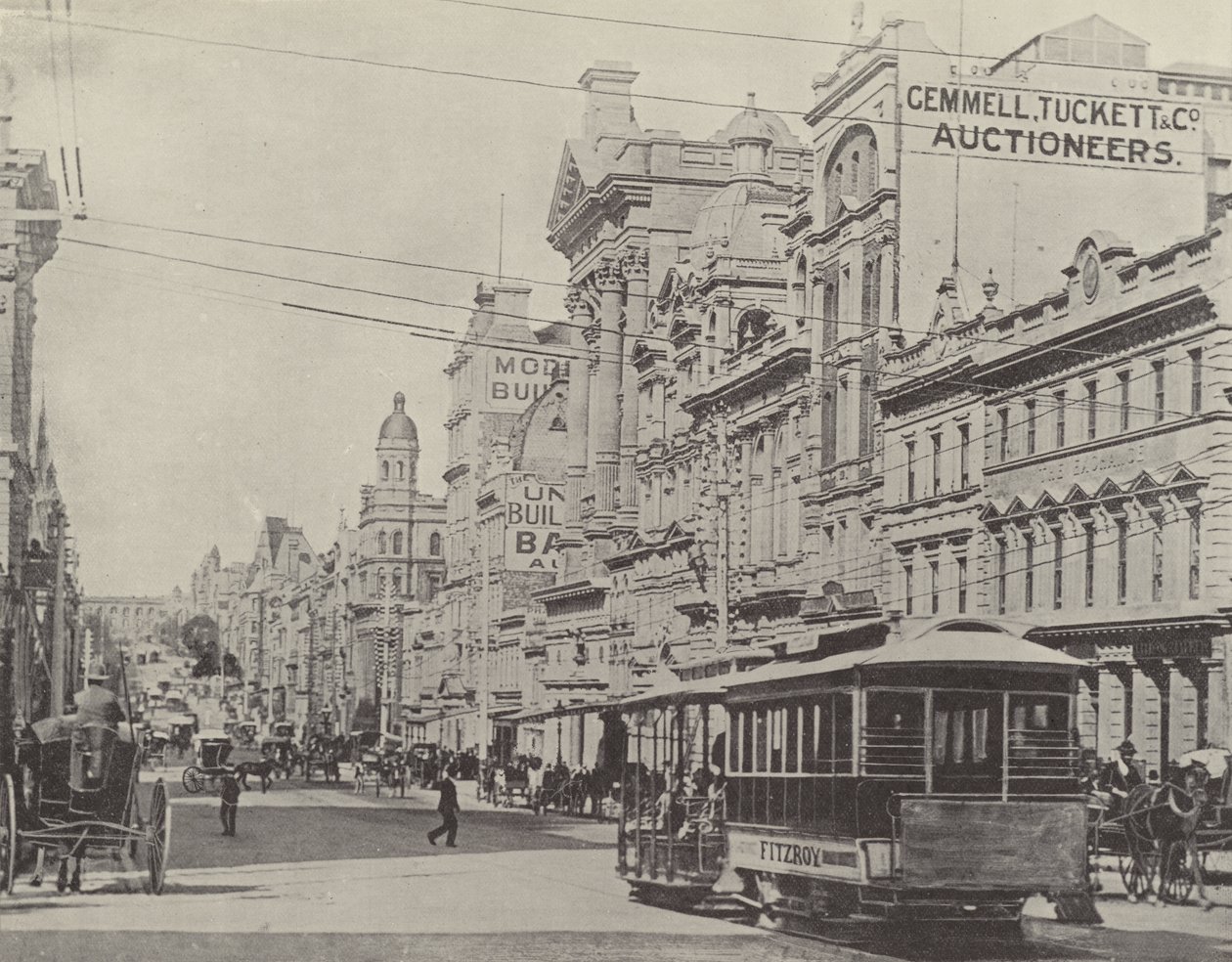 Collins Street, Melbourne von English Photographer