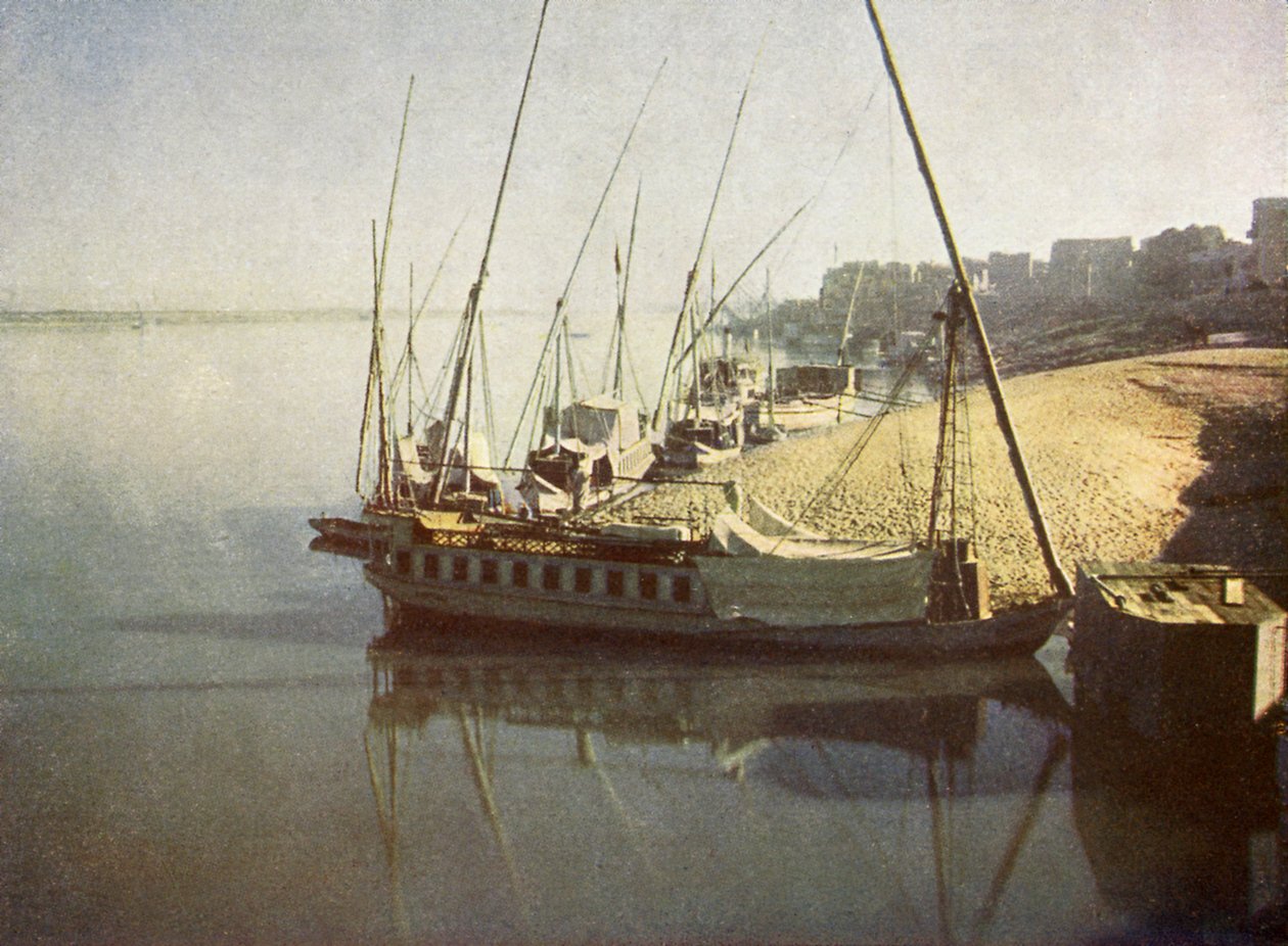 Morgendämmerung in Luxor, Ägypten. von English Photographer