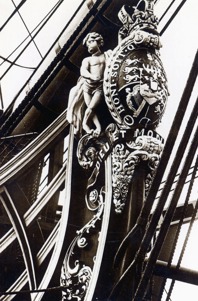 Galionsfigur der HMS Victory von English Photographer